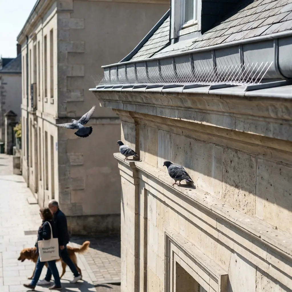 Les bons gestes pour limiter l'installation des pigeons