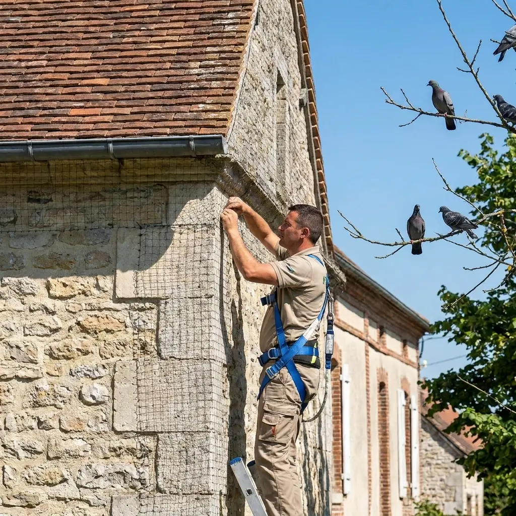 Adoptez les bons gestes pour limiter l'installation des pigeons