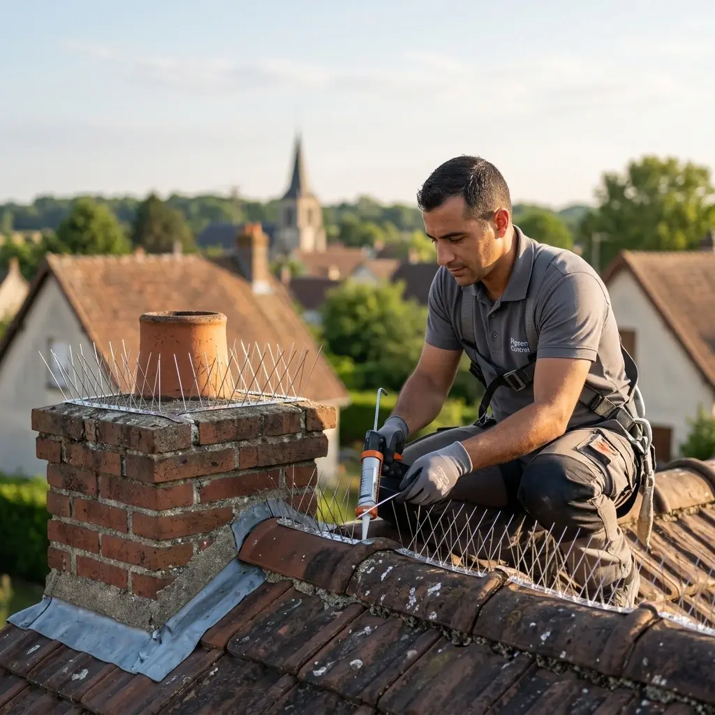 Comment se déroule l'intervention au Mesnil-en-Thelle ?