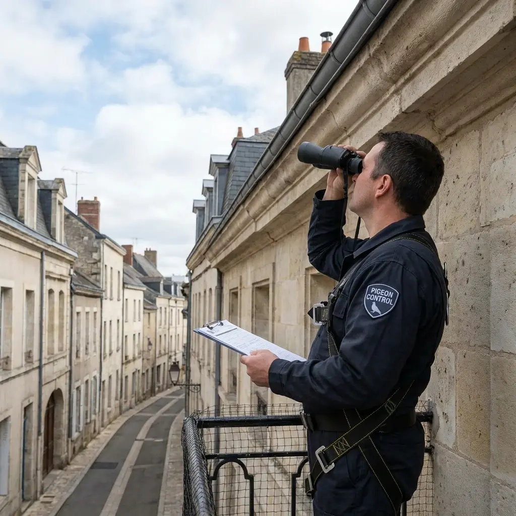 Notre méthode de dépigeonnage à Bornel
