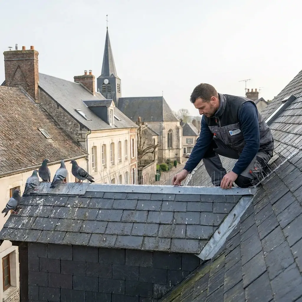 Prévenir l'installation des pigeons dans votre propriété