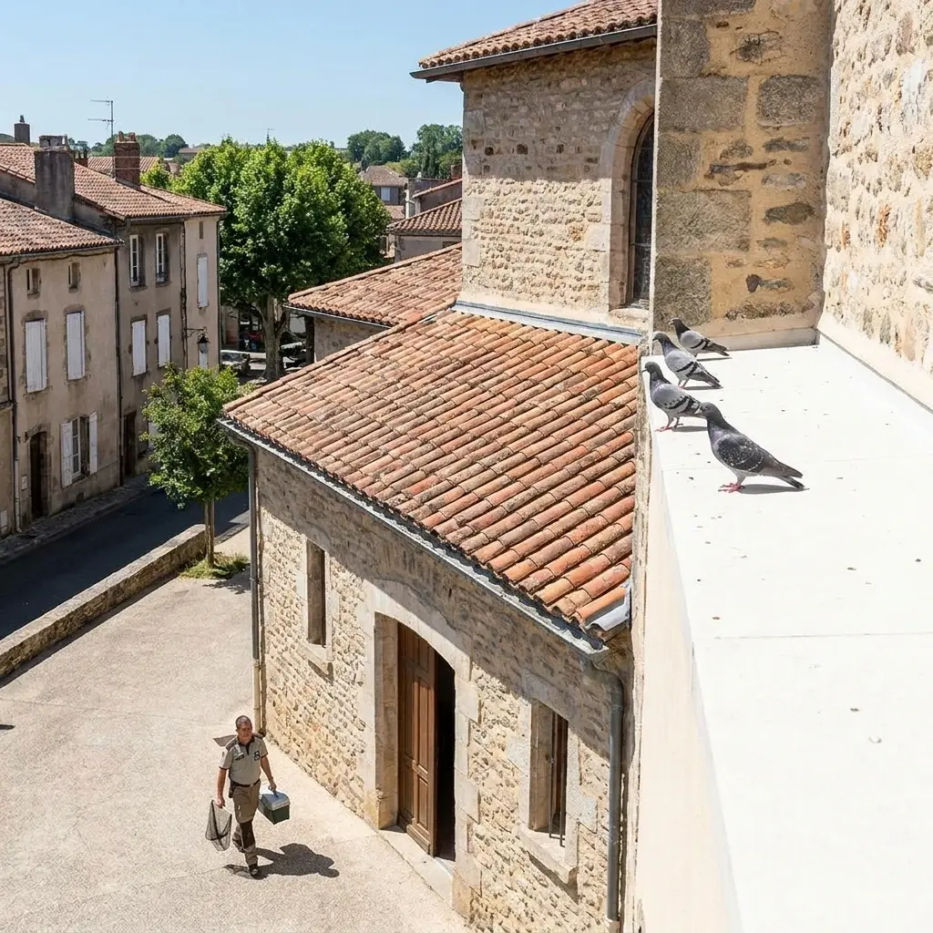Une solution efficace contre les oiseaux nuisibles