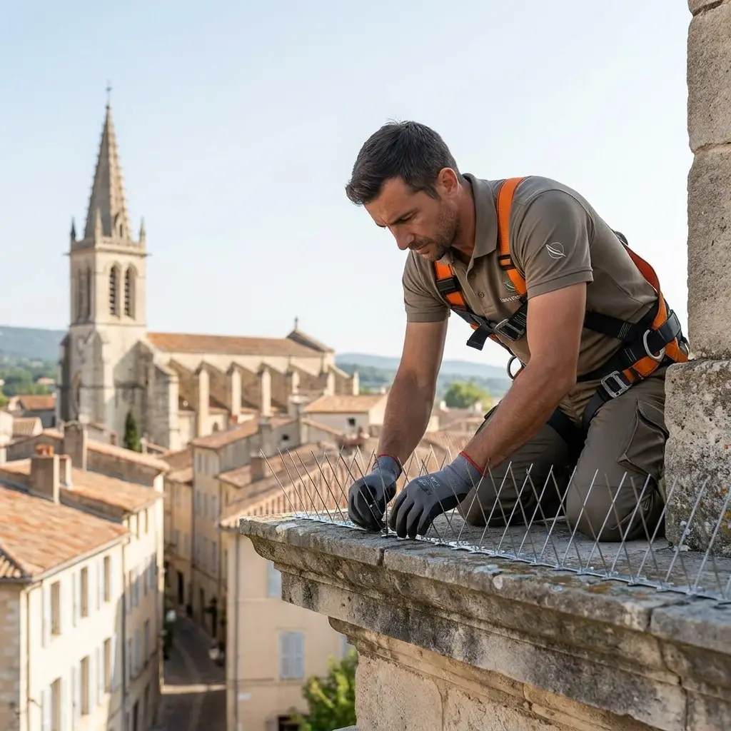 Comment prévenir le retour des pigeons à Saint-Maximin ?