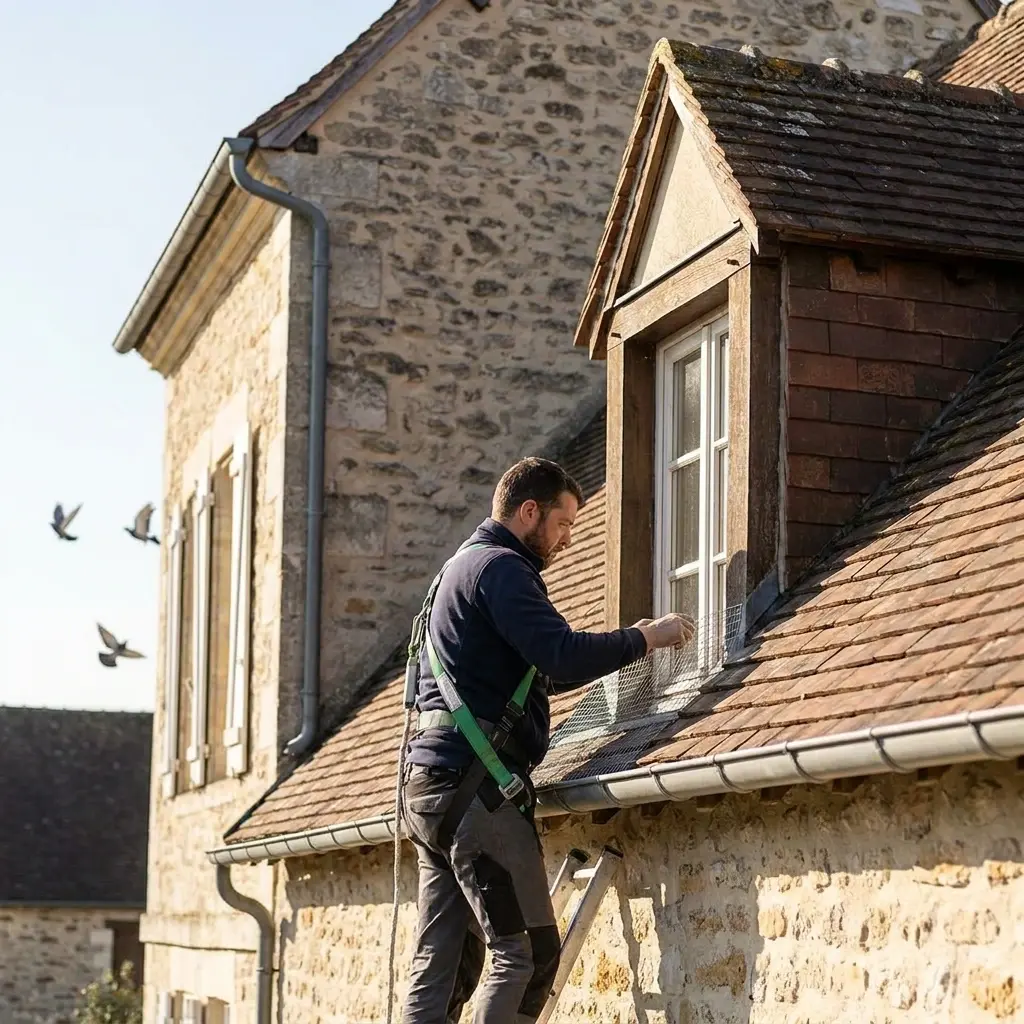 Adoptez les bons gestes pour limiter l'installation des pigeons