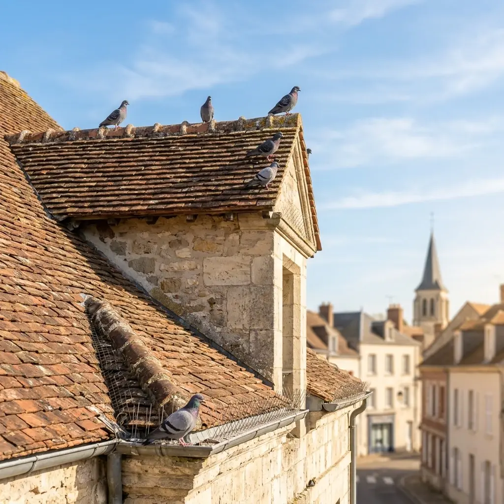 Prévenir l'installation des pigeons autour de chez vous