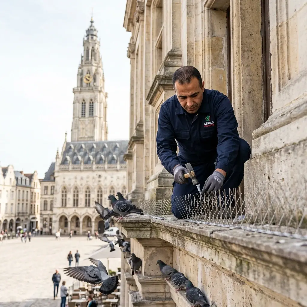 Les bons gestes pour limiter l'installation des pigeons