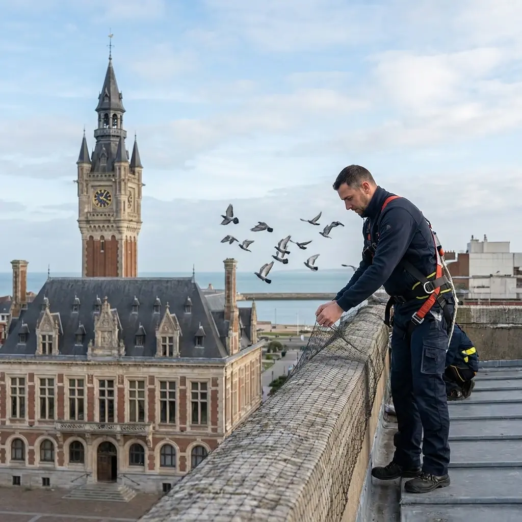 Comment prévenir l'installation des pigeons à Calais