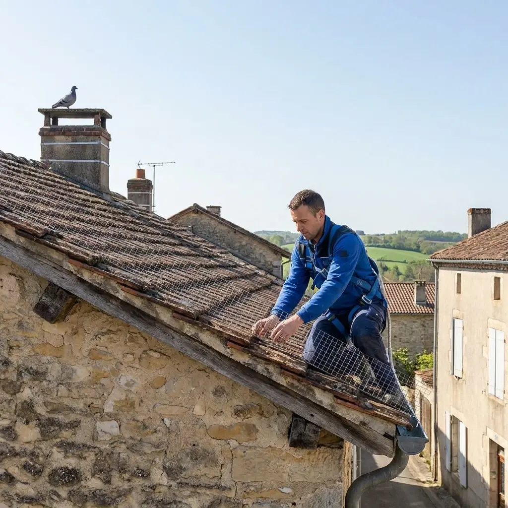 Les bons gestes pour limiter l'installation des pigeons