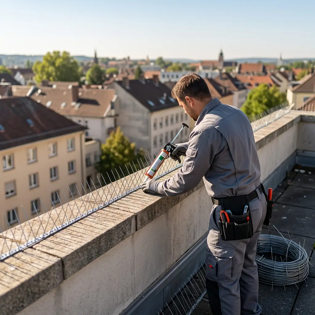 Notre approche technique pour l'exclusion des pigeons
