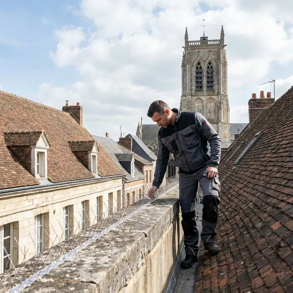 Gestes et prévention contre les pigeons à Aire-sur-la-Lys