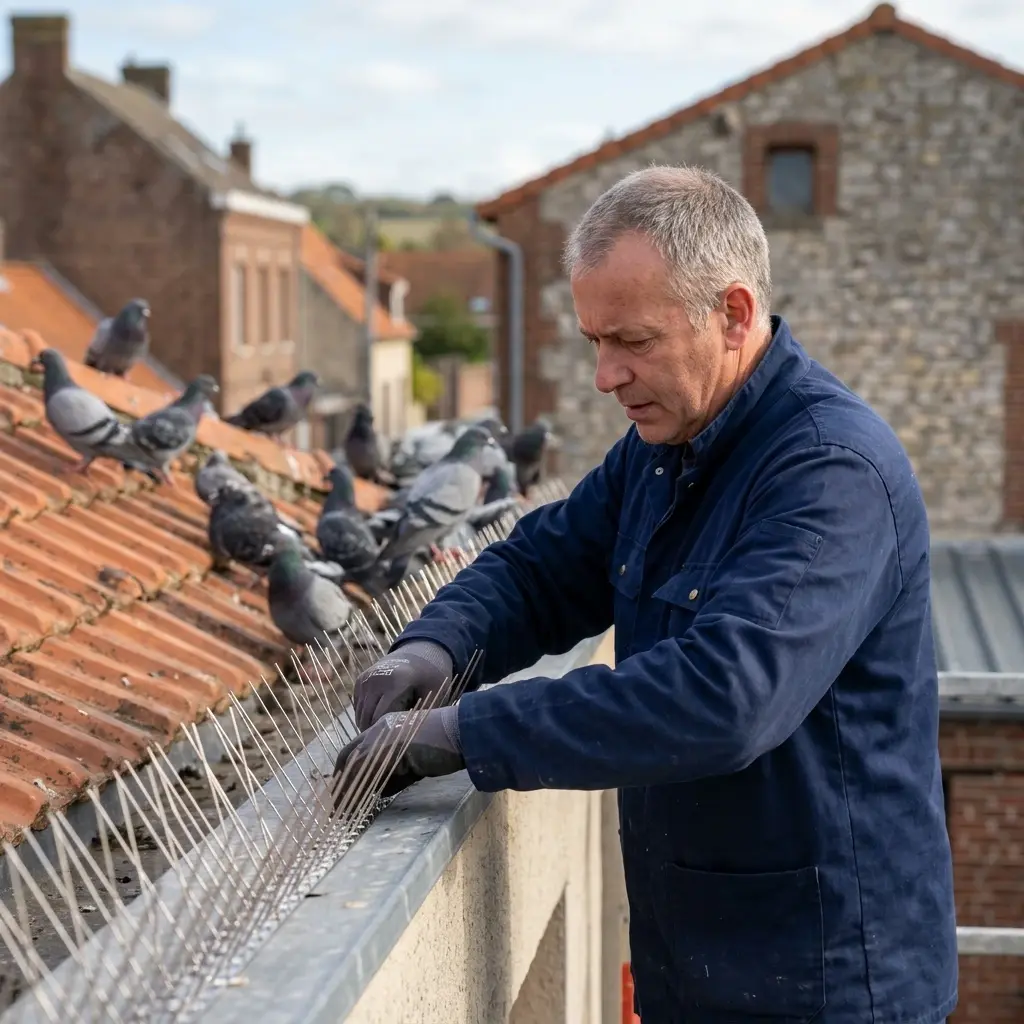 Comment limiter l'installation des pigeons chez vous