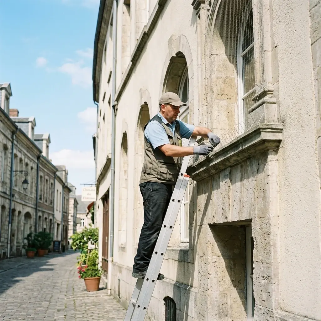 Notre approche technique pour l'élimination des pigeons