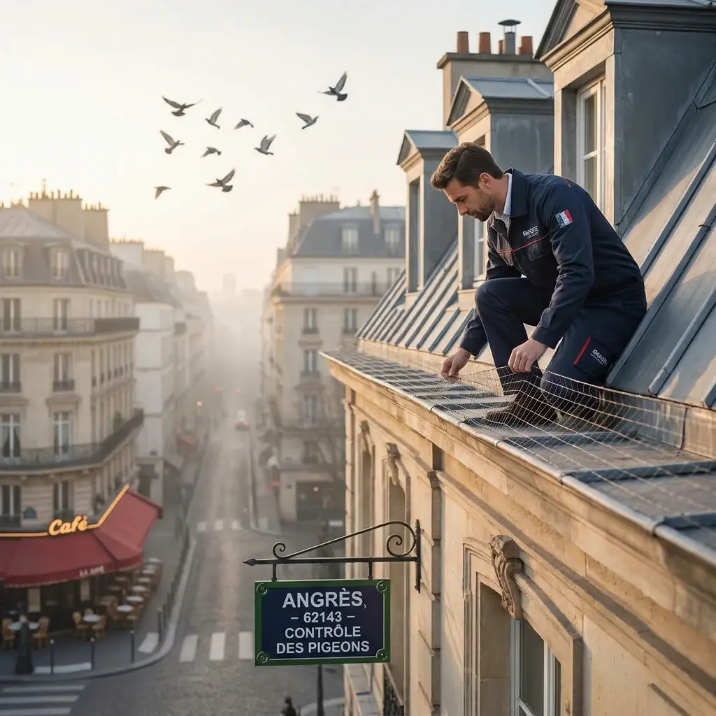 Notre stratégie d'intervention contre les pigeons