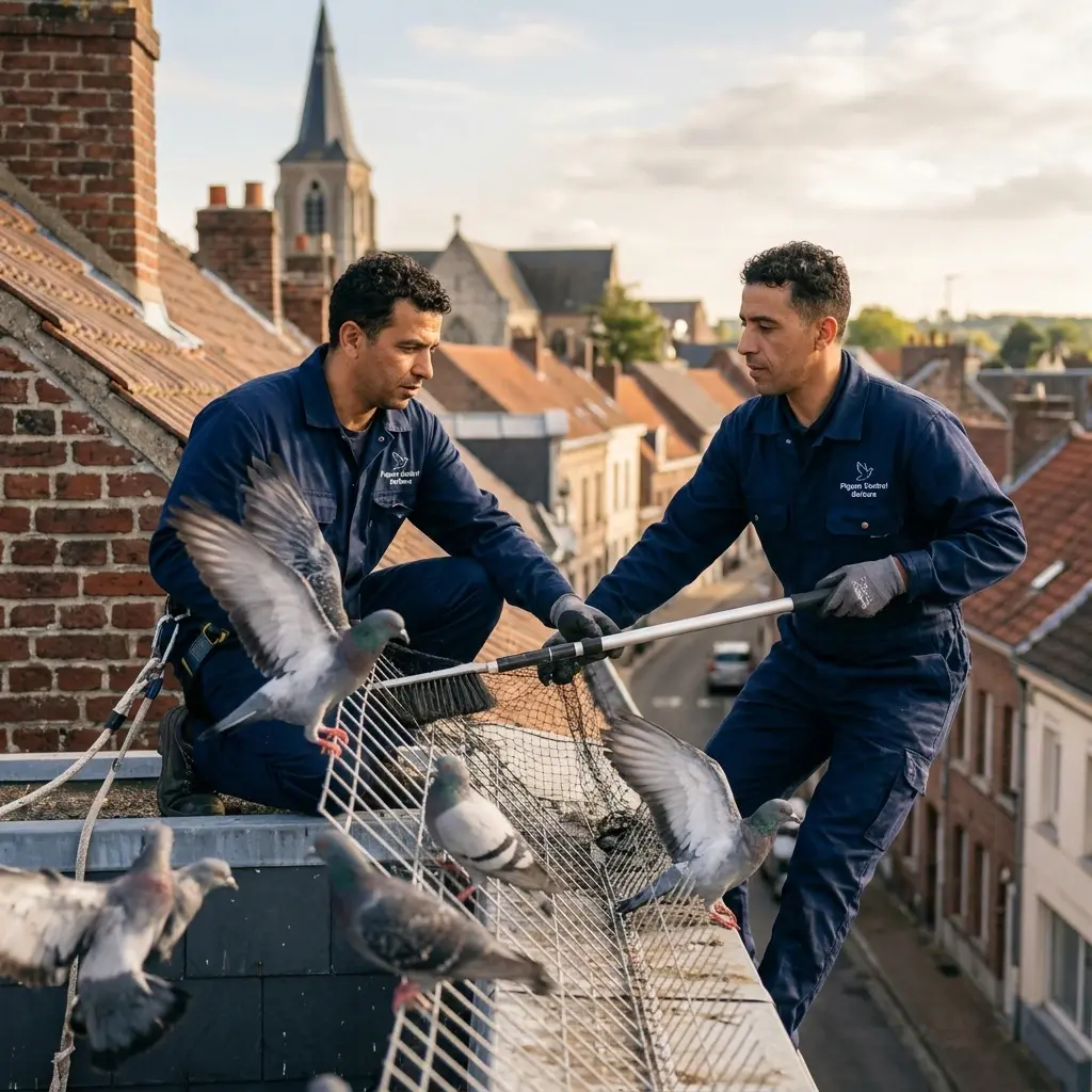 Adoptez les bons gestes pour limiter l'installation des pigeons