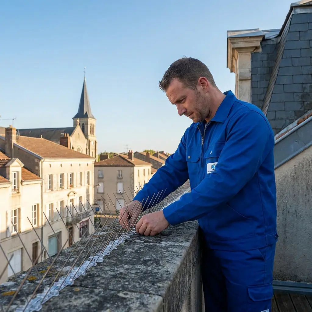 Notre stratégie de lutte contre les pigeons