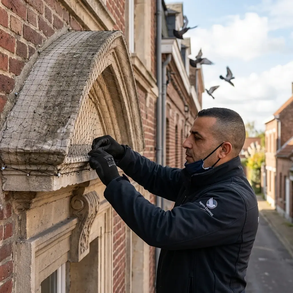 Notre approche technique pour chasser les pigeons