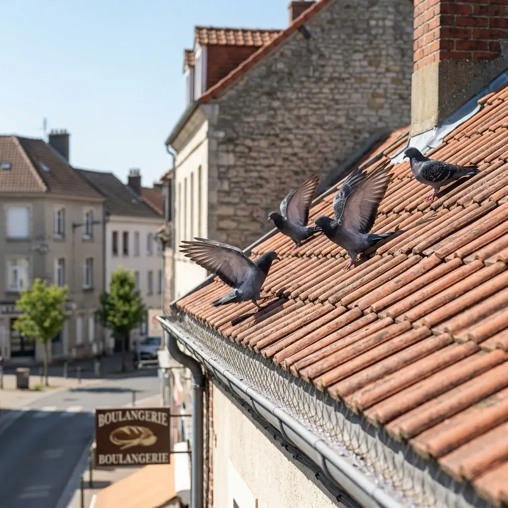 Comment prévenir l'installation des pigeons à Auchel