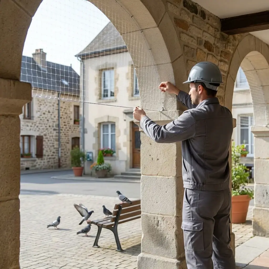 Une stratégie de lutte efficace contre les pigeons
