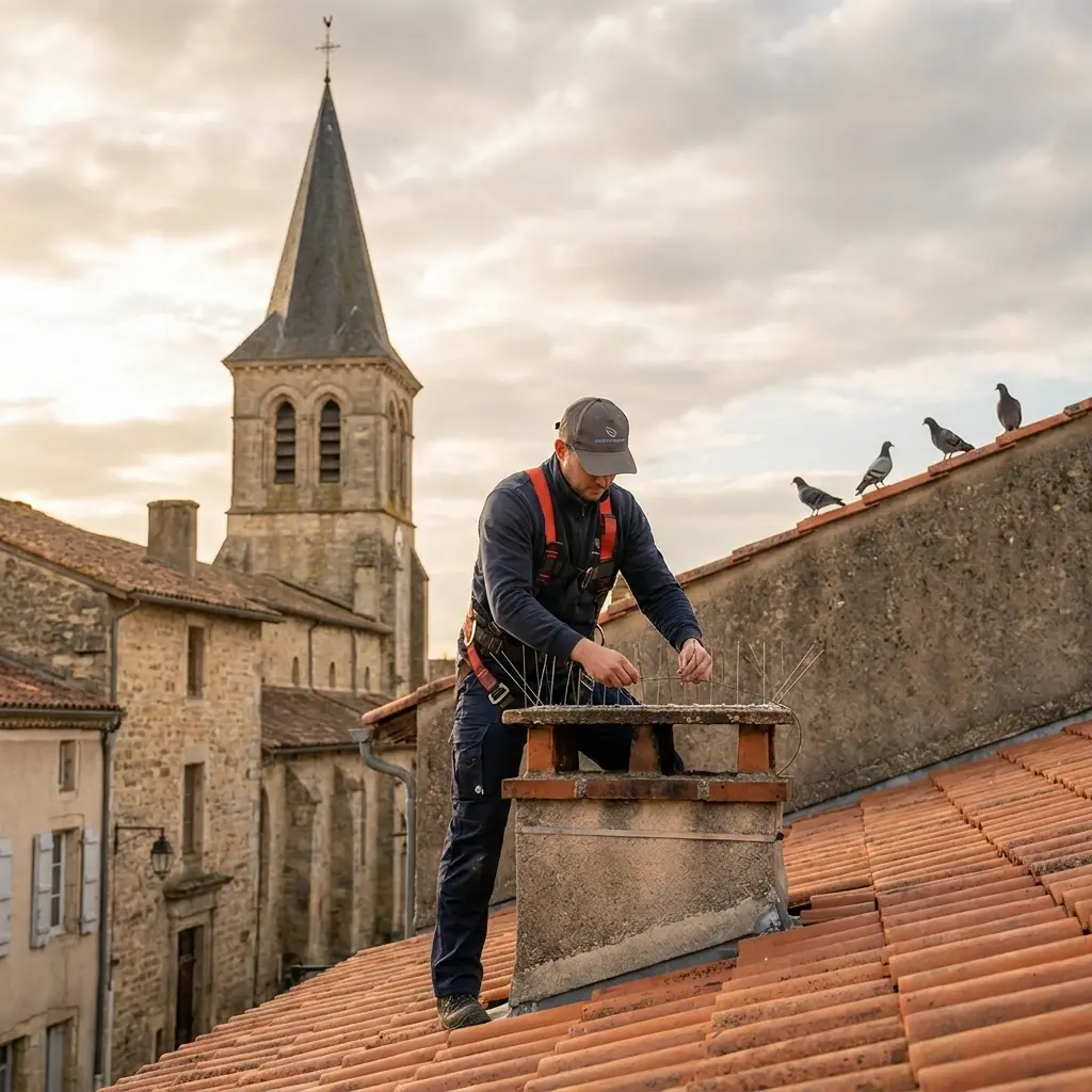 Une approche technique pour chasser les pigeons