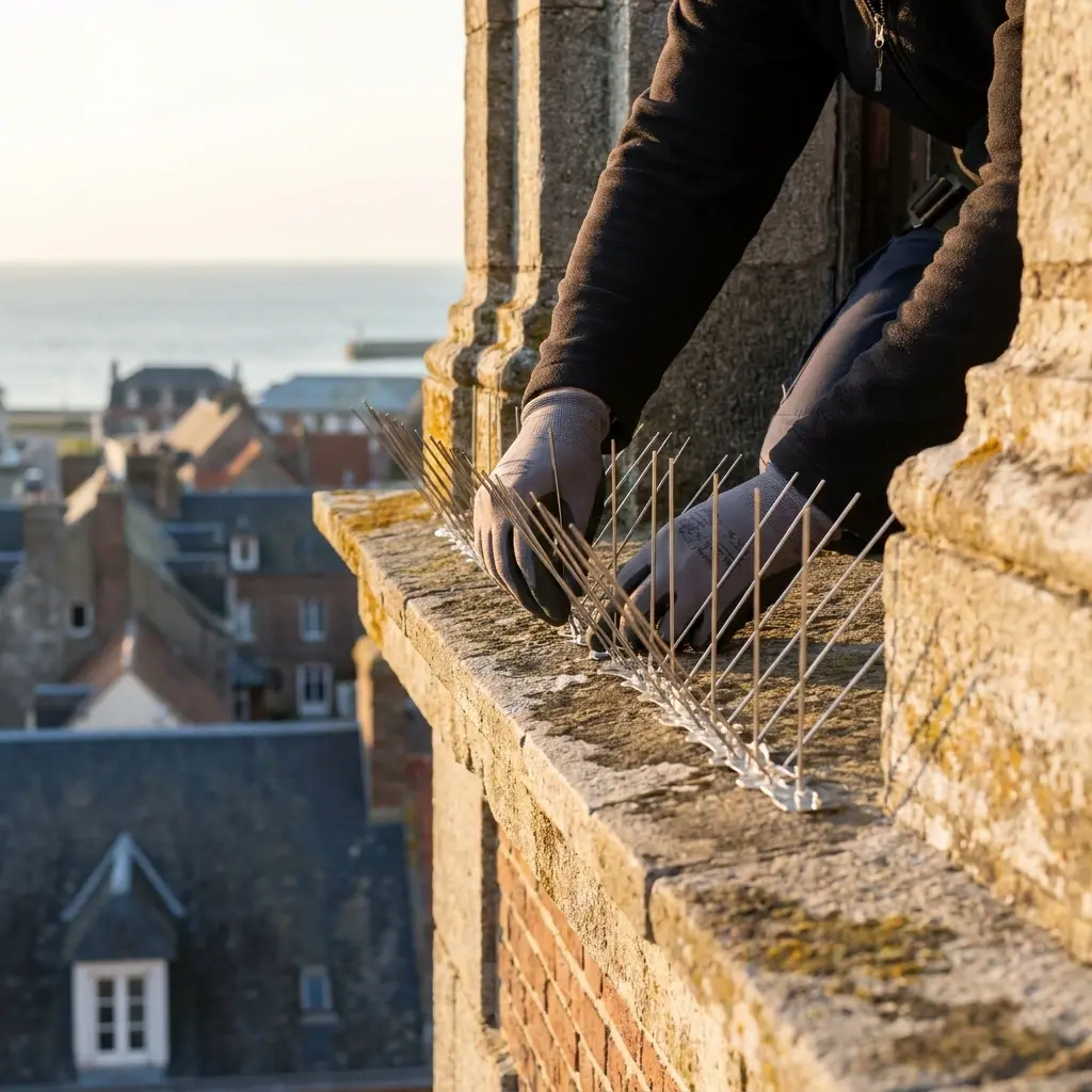 Notre approche technique pour un dépigeonnage durable