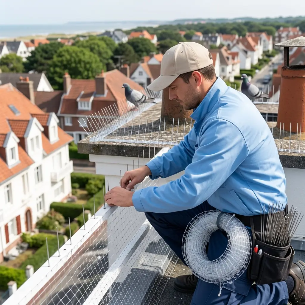 Comment limiter l'installation des pigeons chez vous ?