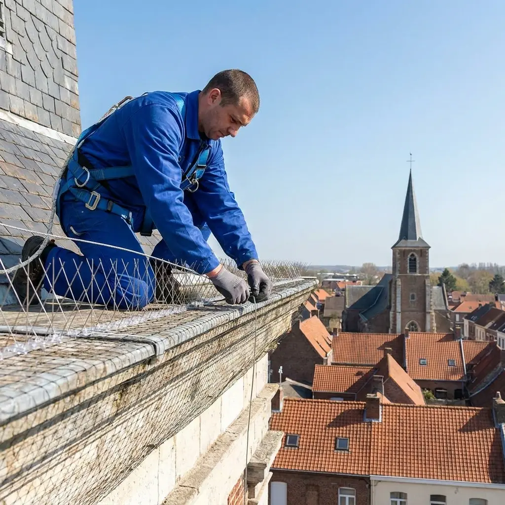 Une stratégie de lutte contre les pigeons sur mesure