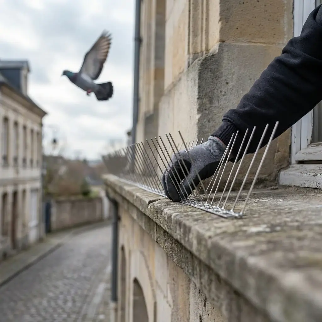 Comment se déroule l'intervention de dépigeonnage à Samer ?
