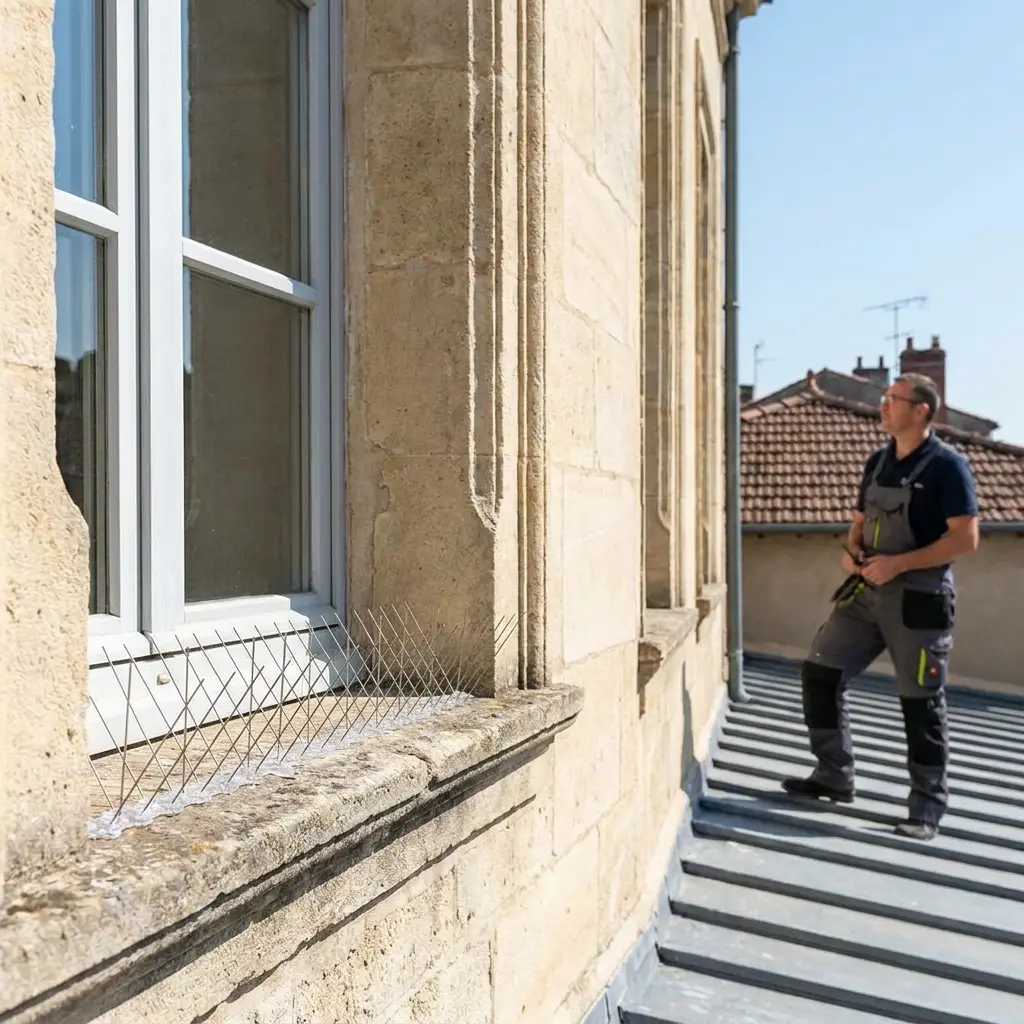 Une approche technique et respectueuse pour chasser les pigeons