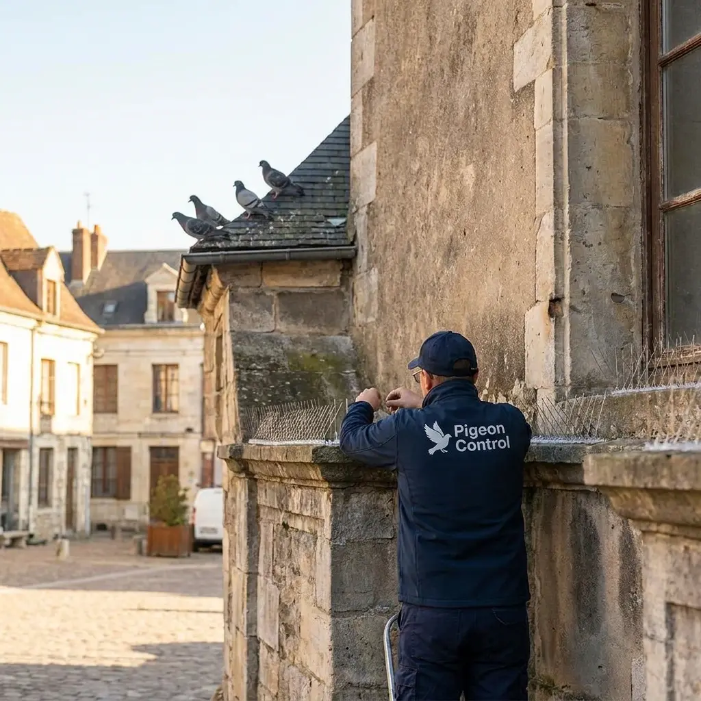 Un traitement professionnel contre les pigeons