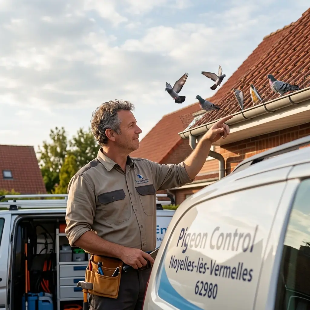 Un traitement professionnel contre les pigeons