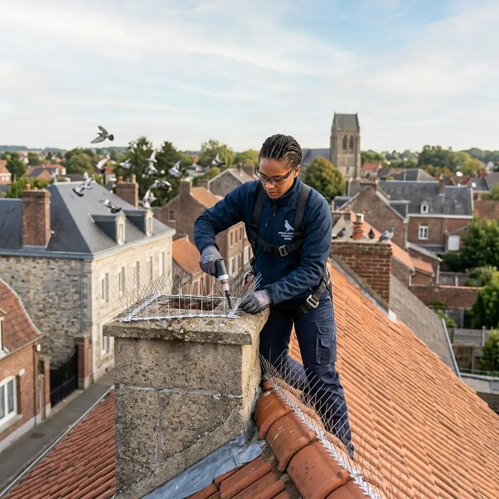 Comment limiter l'installation des pigeons chez vous à Vermelles