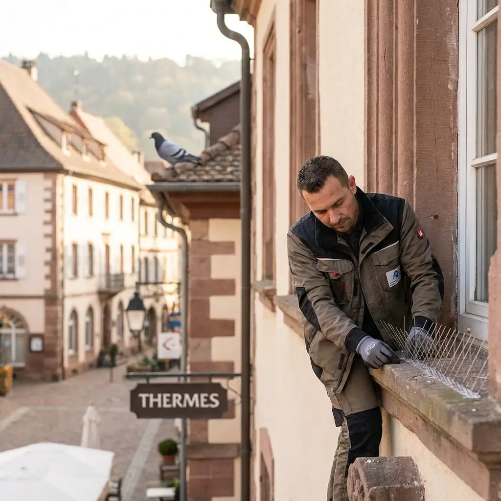 Comment prévenir l'installation des pigeons à Niederbronn-les-Bains ?