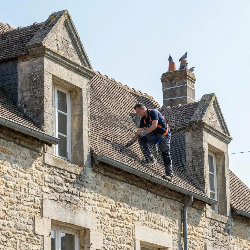 Comment prévenir le retour des pigeons à Wisches ?