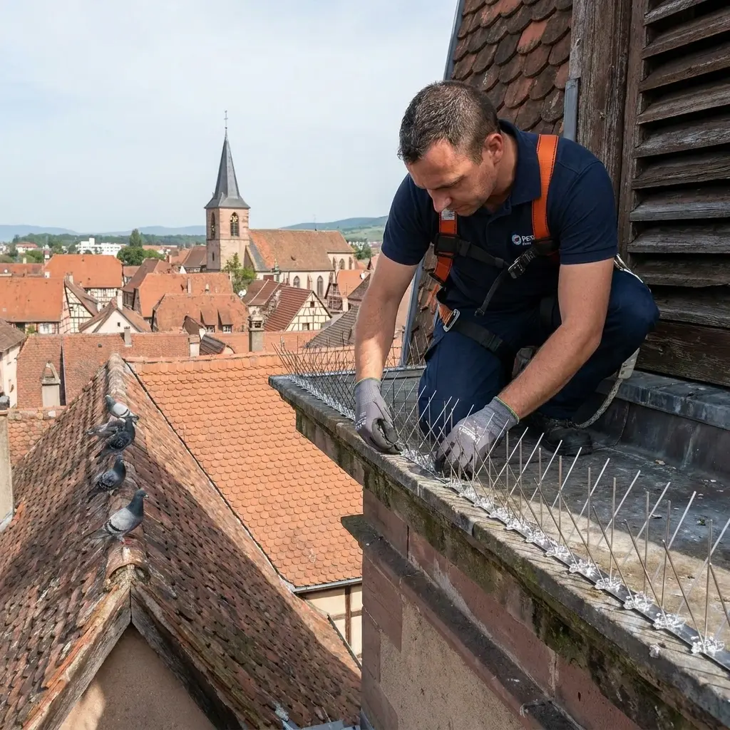 Pourquoi choisir notre expertise en dépigeonnage à Barr