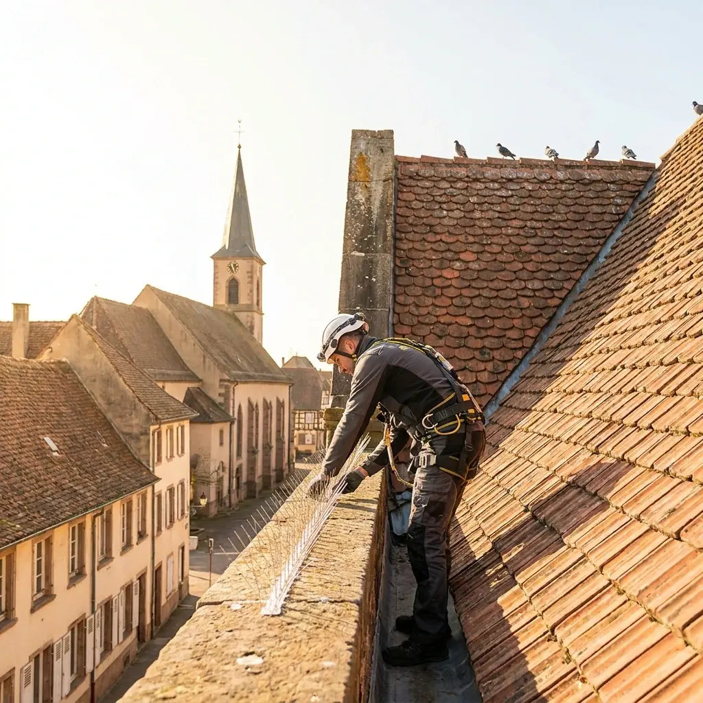 Comment limiter l'installation des pigeons chez vous ?