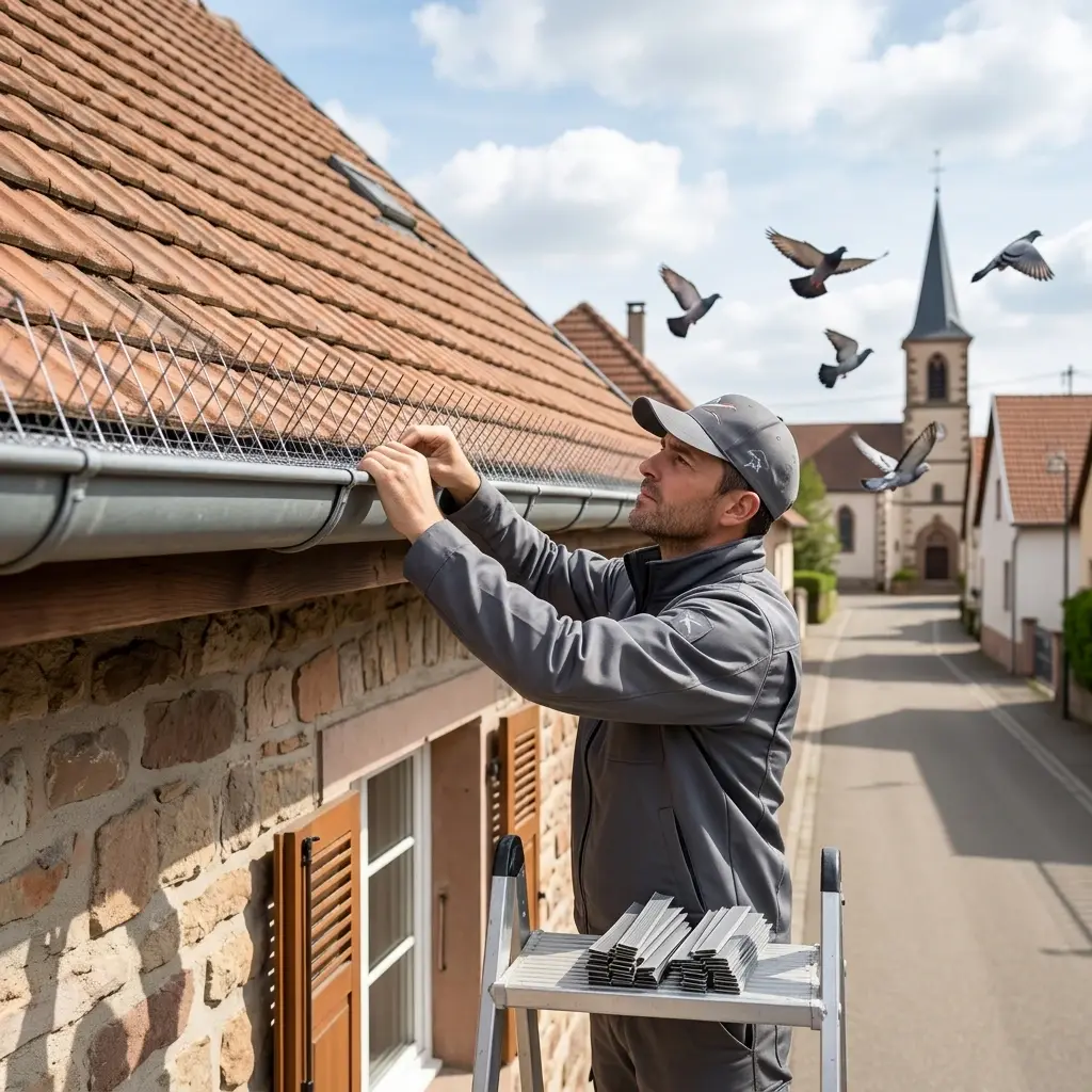 Prévenir l'installation des pigeons sur vos propriétés