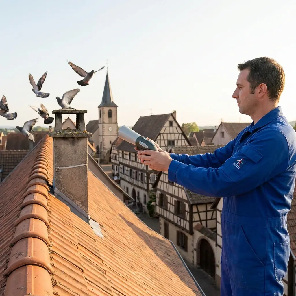 Besoin d'un dépigeonnage rapide à Huttenheim ?