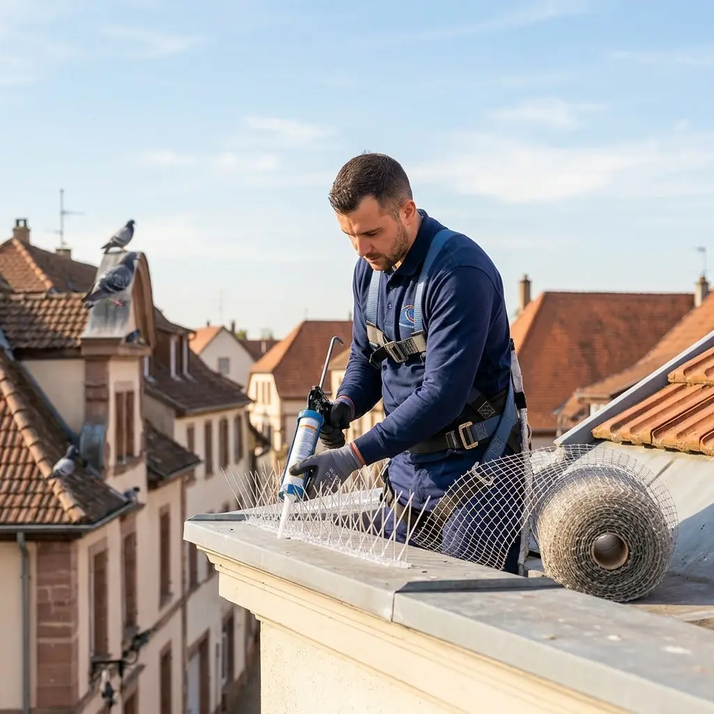 Prévenir l'installation des pigeons chez vous