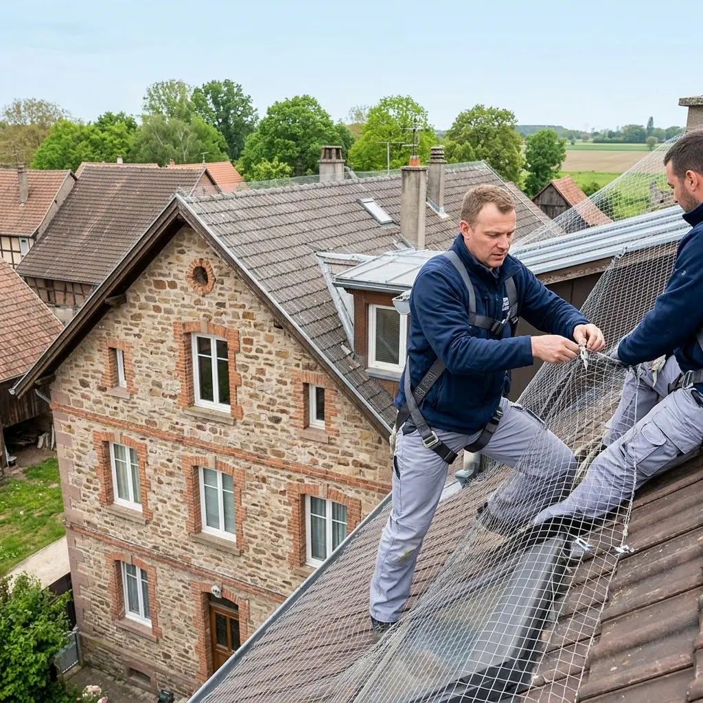 Bons réflexes pour limiter les pigeons à Drusenheim