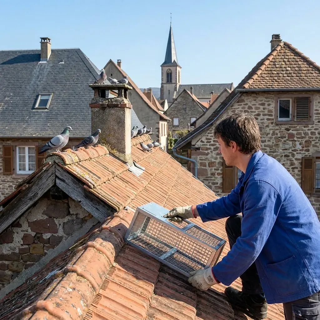 Une stratégie complète pour éradiquer les pigeons