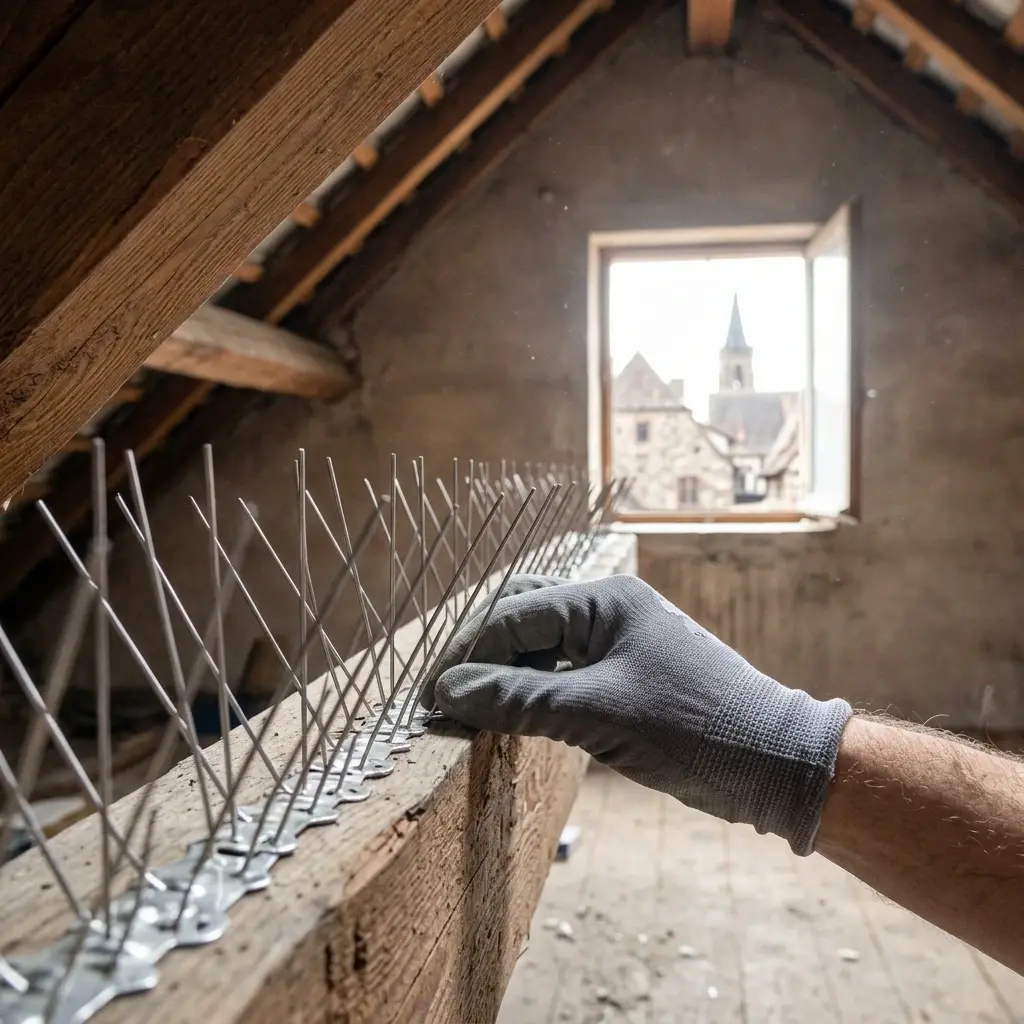 Comment se déroule l'intervention de dépigeonnage à Sélestat ?