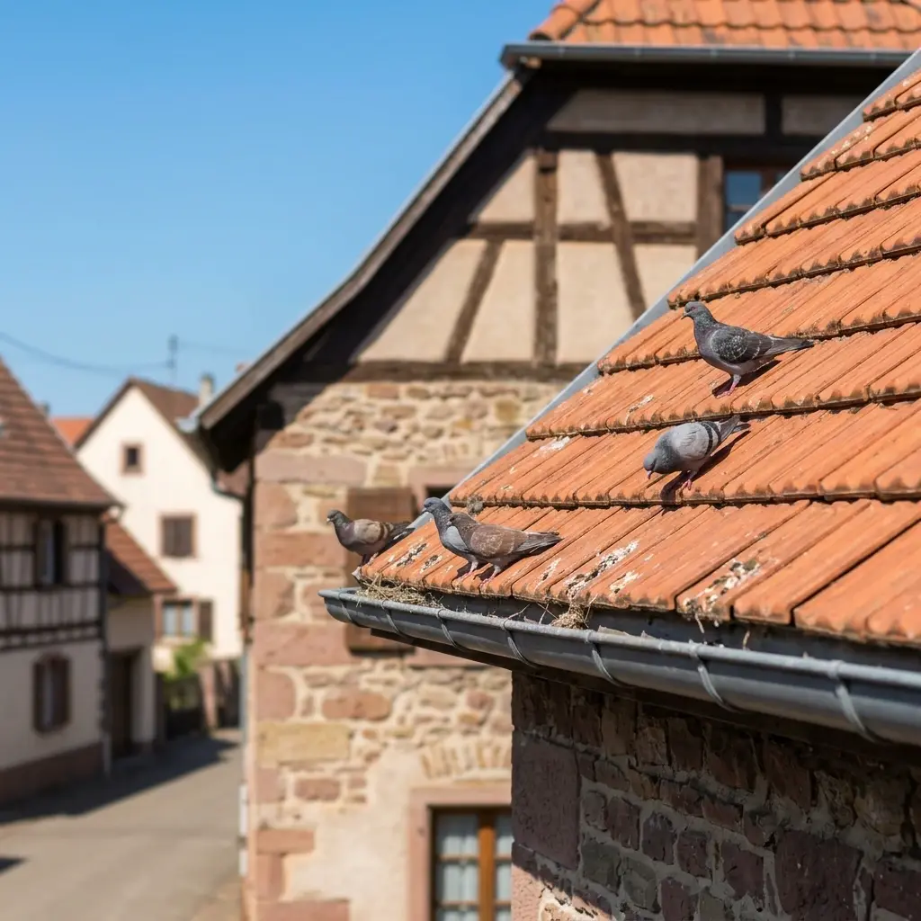 Adoptez les bons réflexes pour limiter l'installation des pigeons