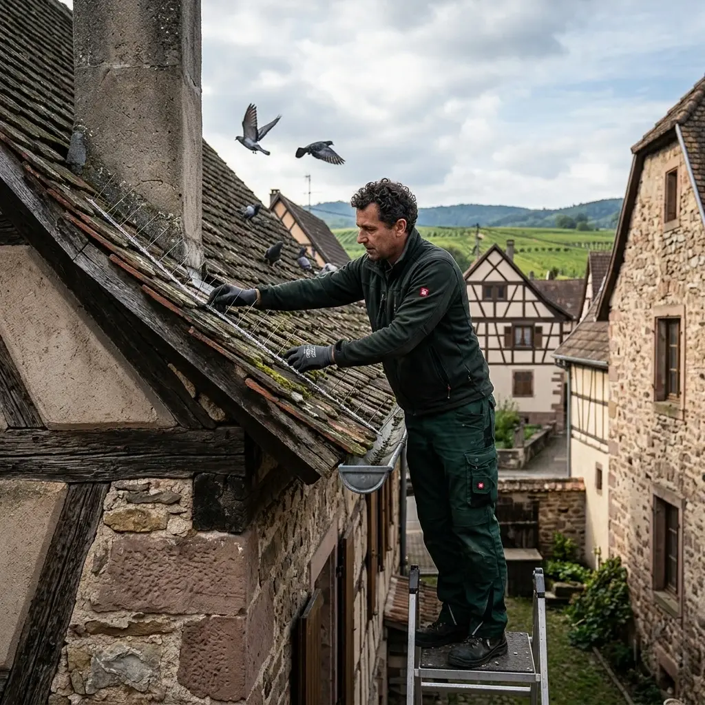 Comment limiter l'installation des pigeons autour de chez vous ?