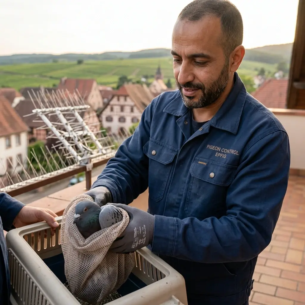 Pourquoi nous choisir pour votre dépigeonnage à Epfig ?