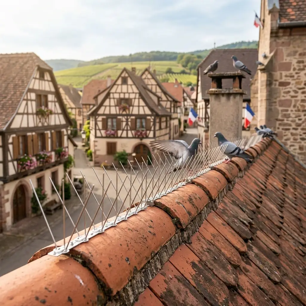 Comment se déroule l'intervention de dépigeonnage à Epfig ?