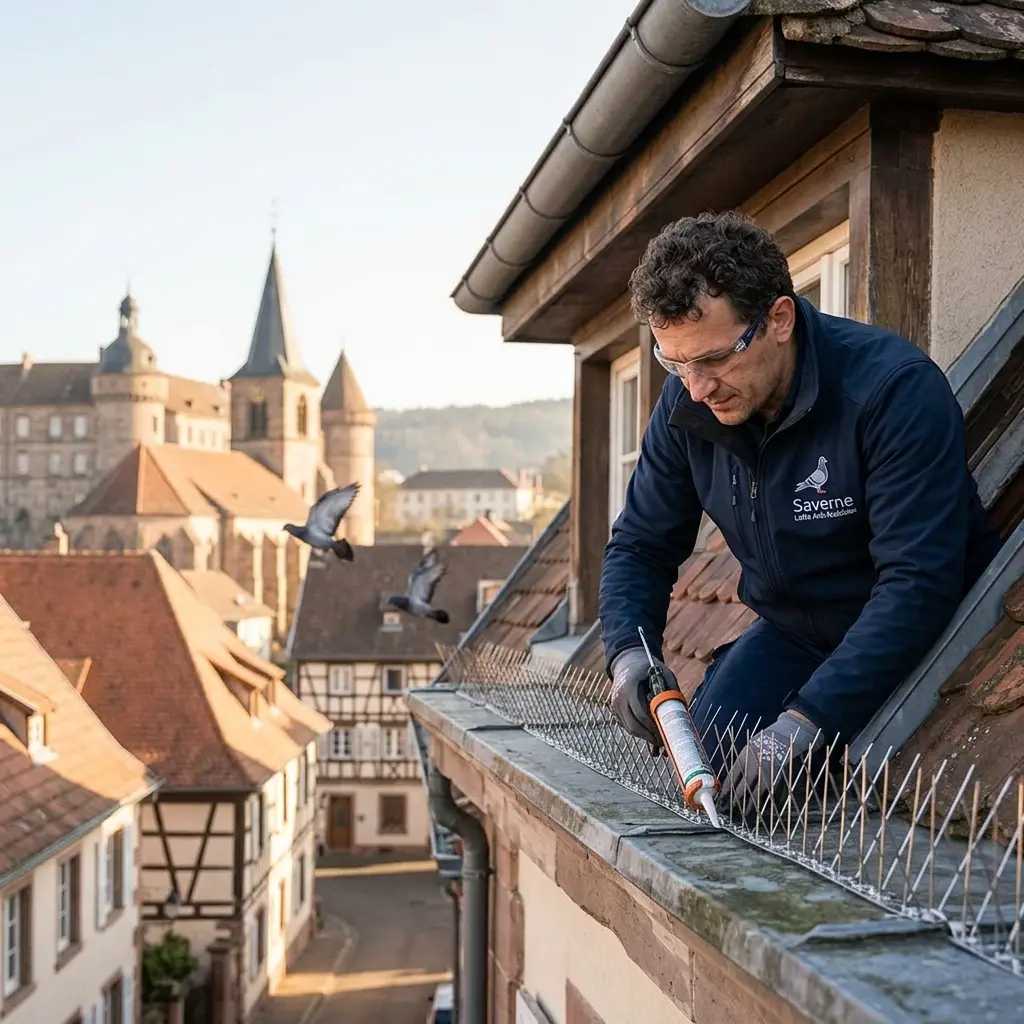 Colonie de pigeons à Saverne ? Agissez maintenant.