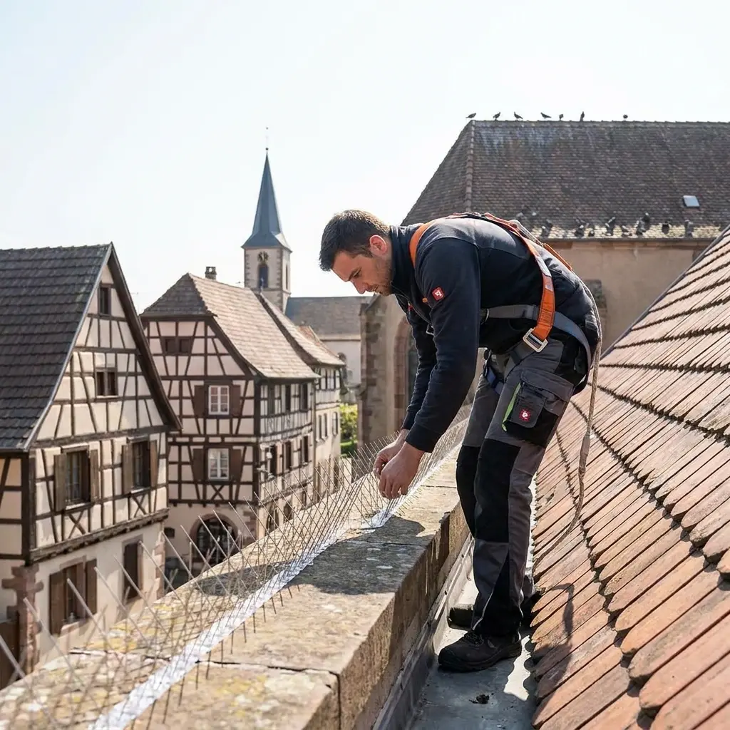 Une approche technique pour chasser les pigeons durablement