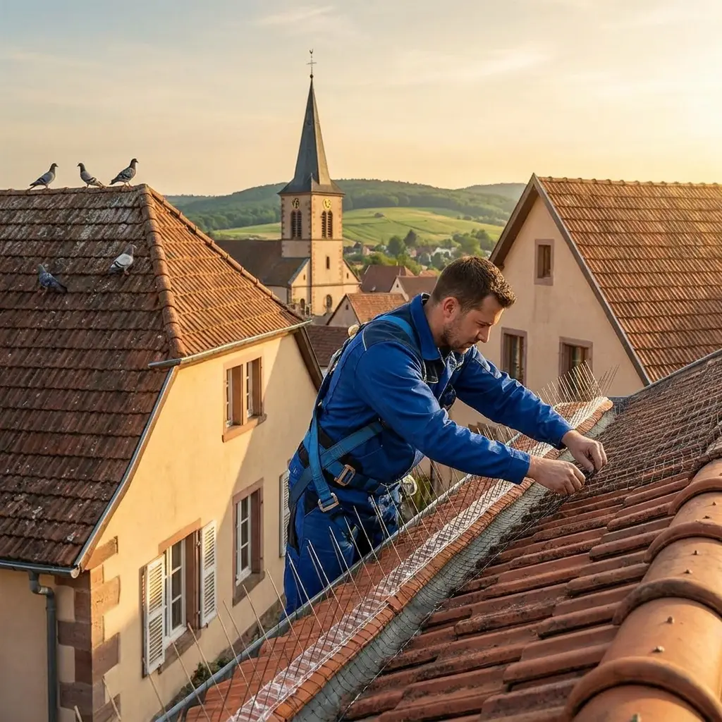 Notre approche technique pour éloigner les pigeons