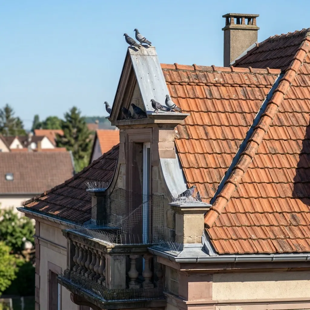 Conseils de prévention pour limiter l'installation des pigeons