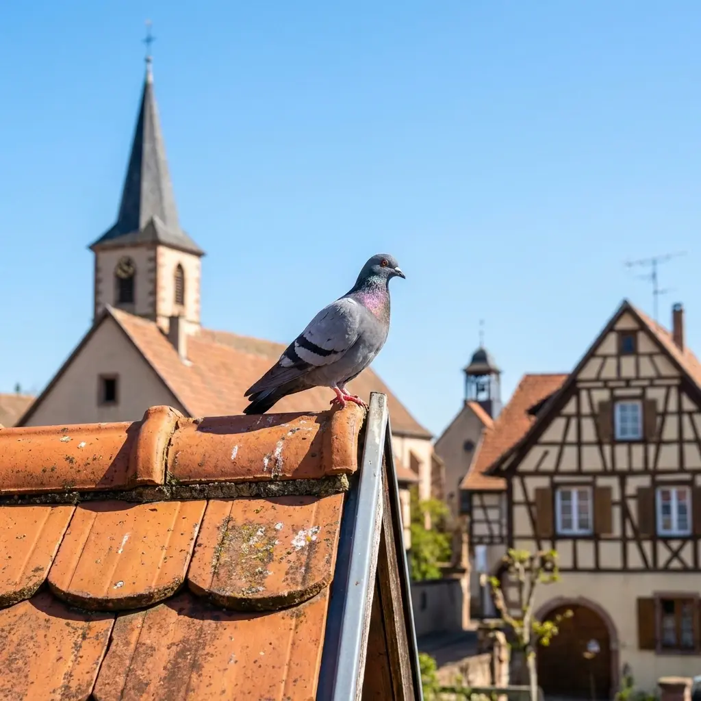Comment prévenir le retour des pigeons chez vous à Wittisheim ?